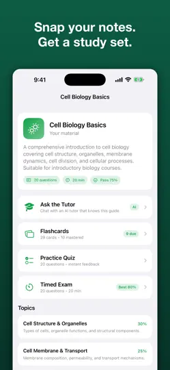 Capture d'écran de StudyAI Personalized Guides sur iPhone 1