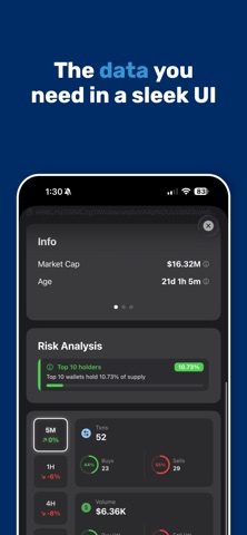 Memescreener - Track Memecoins screenshot