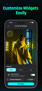 Digital Neon Night Clock screenshot 5