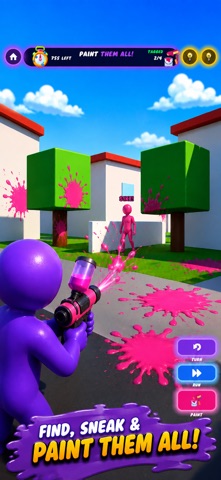 Chameleon : Hide & Seek Paint iPhone screenshot