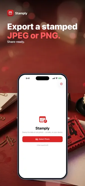Stamply: Date Stamp Photo screenshot 3