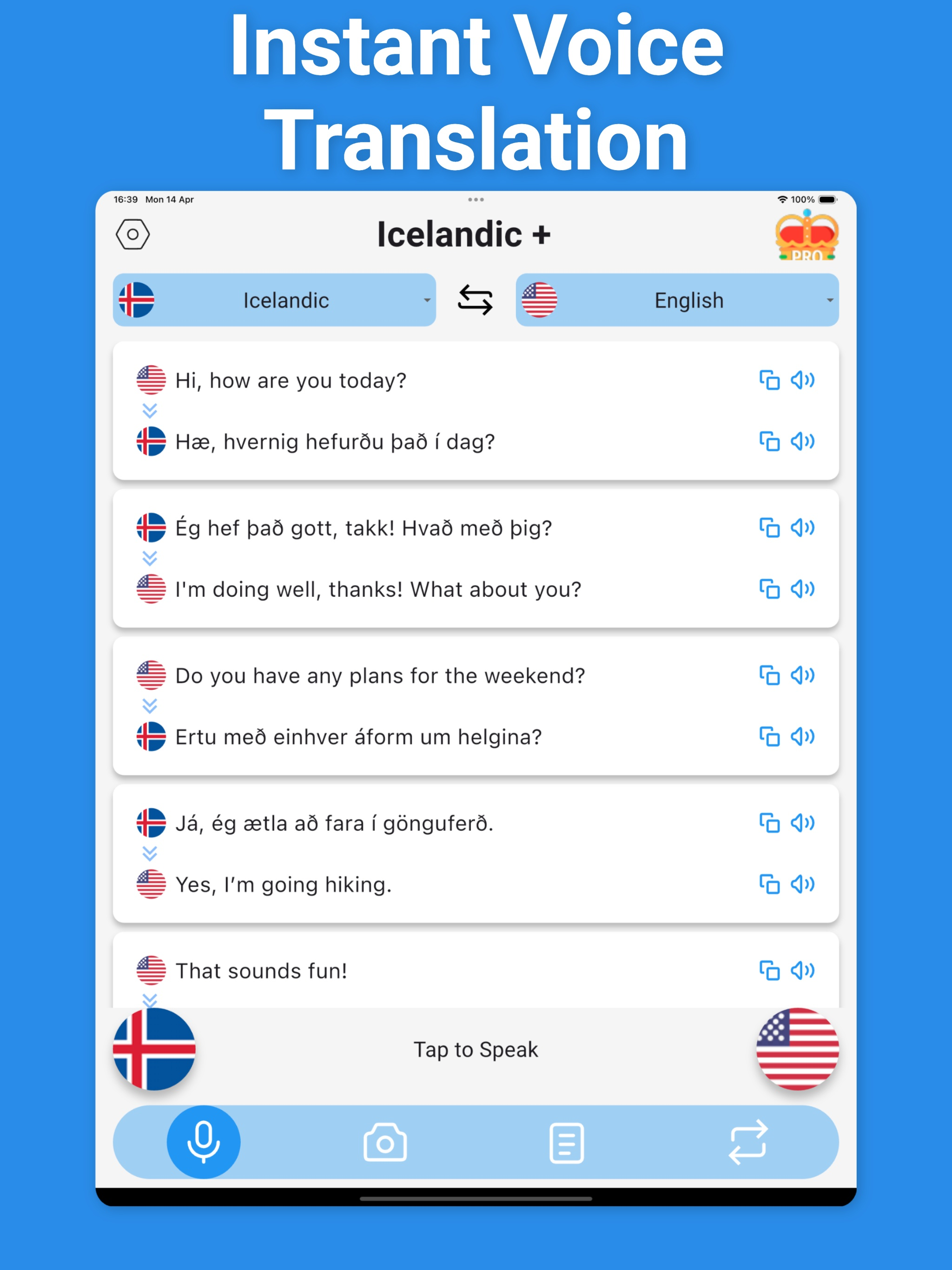 Icelandic Translator & More +