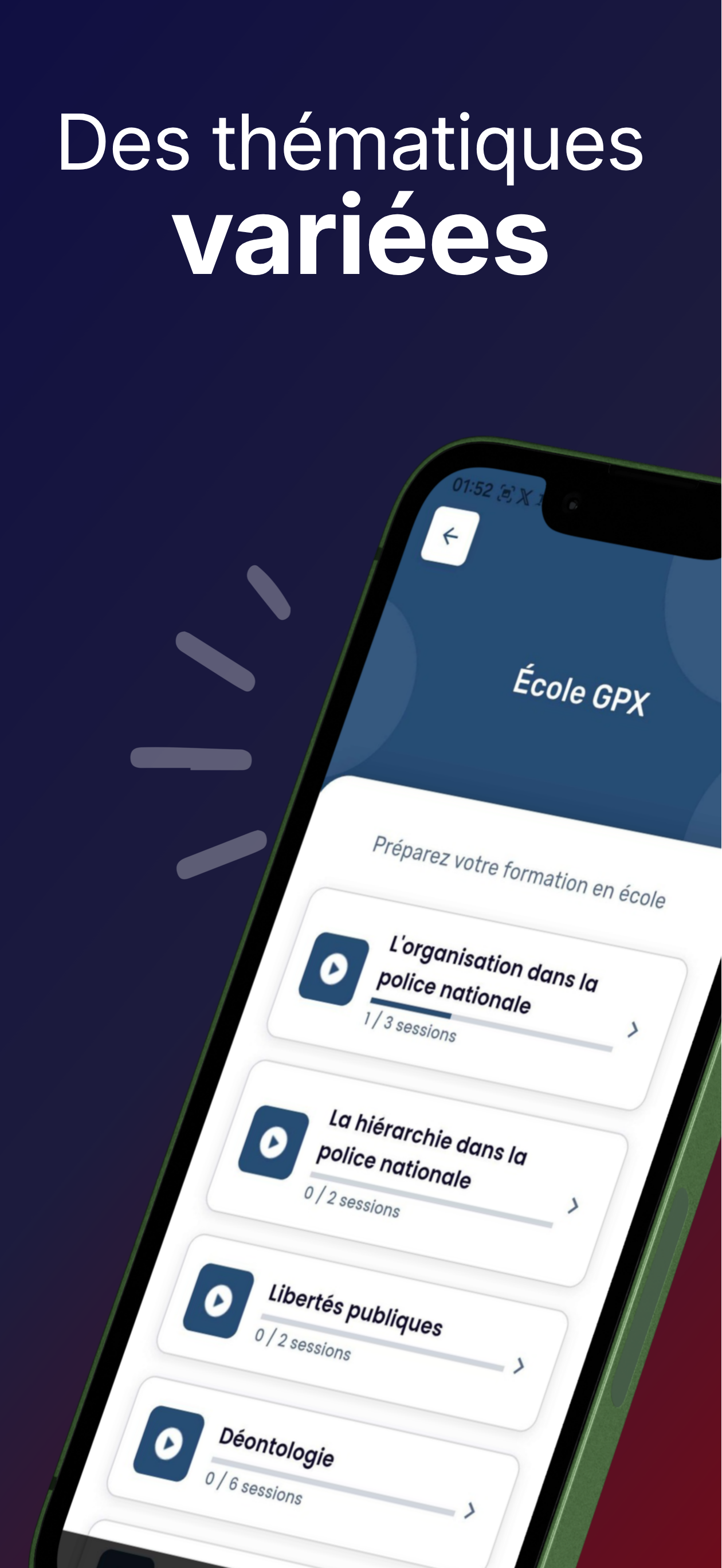 Prépa police - GPX Quiz screenshot 3