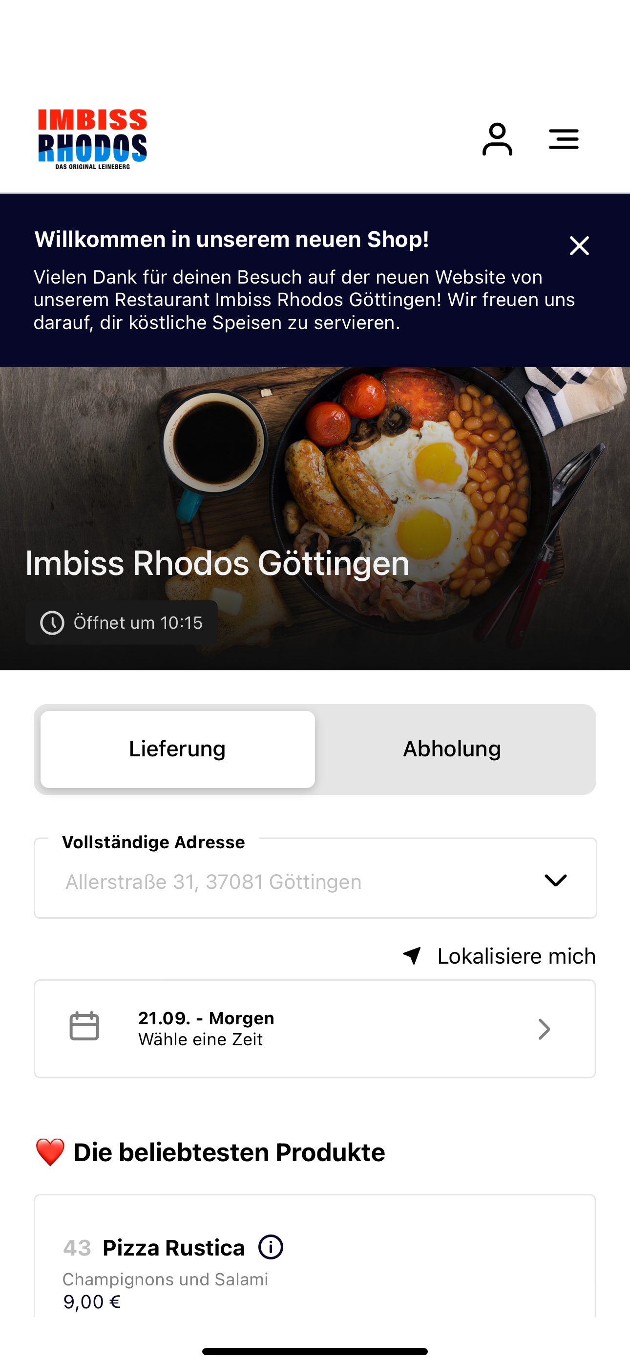 Imbiss Rhodos und Schnitzelha screenshot 3