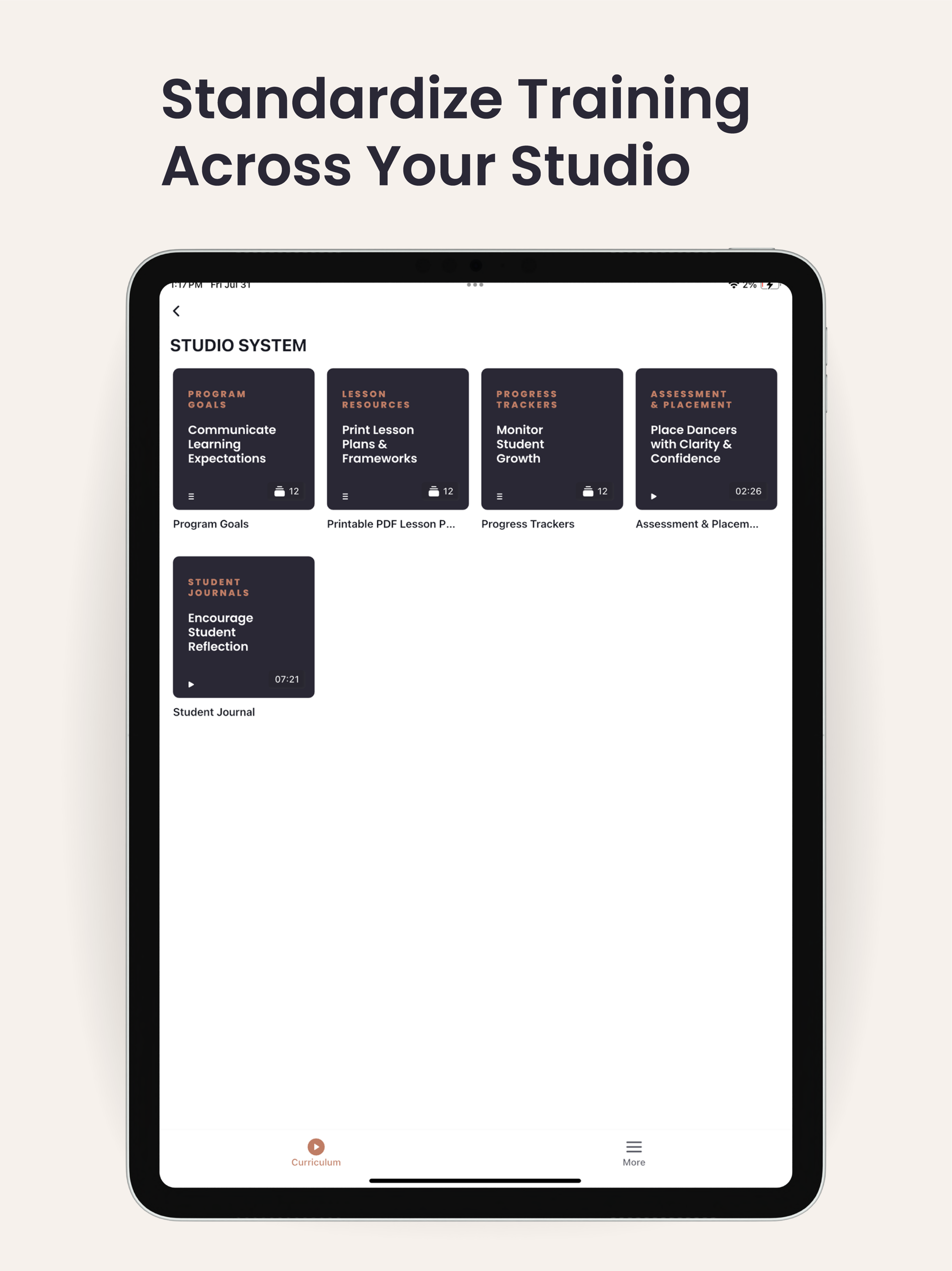 Dance Studio Syllabus screenshot 10