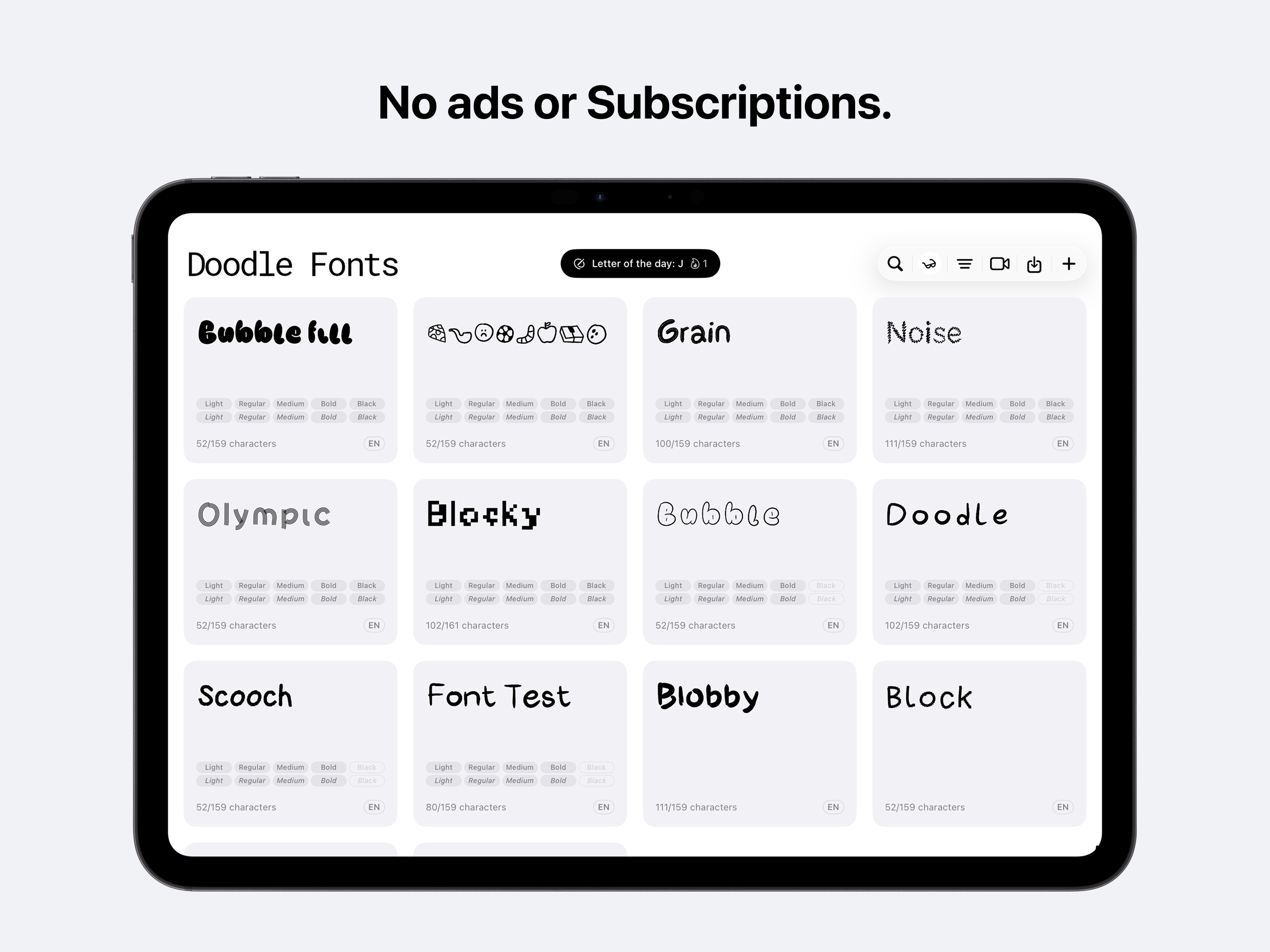 Doodle Fonts screenshot 10
