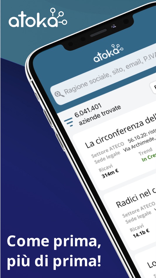 #1. Atoka (iOS) By: SpazioDati s.r.l.