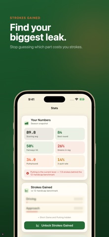 Golf Stats Tracker - Fairway Screenshot 3 of 5