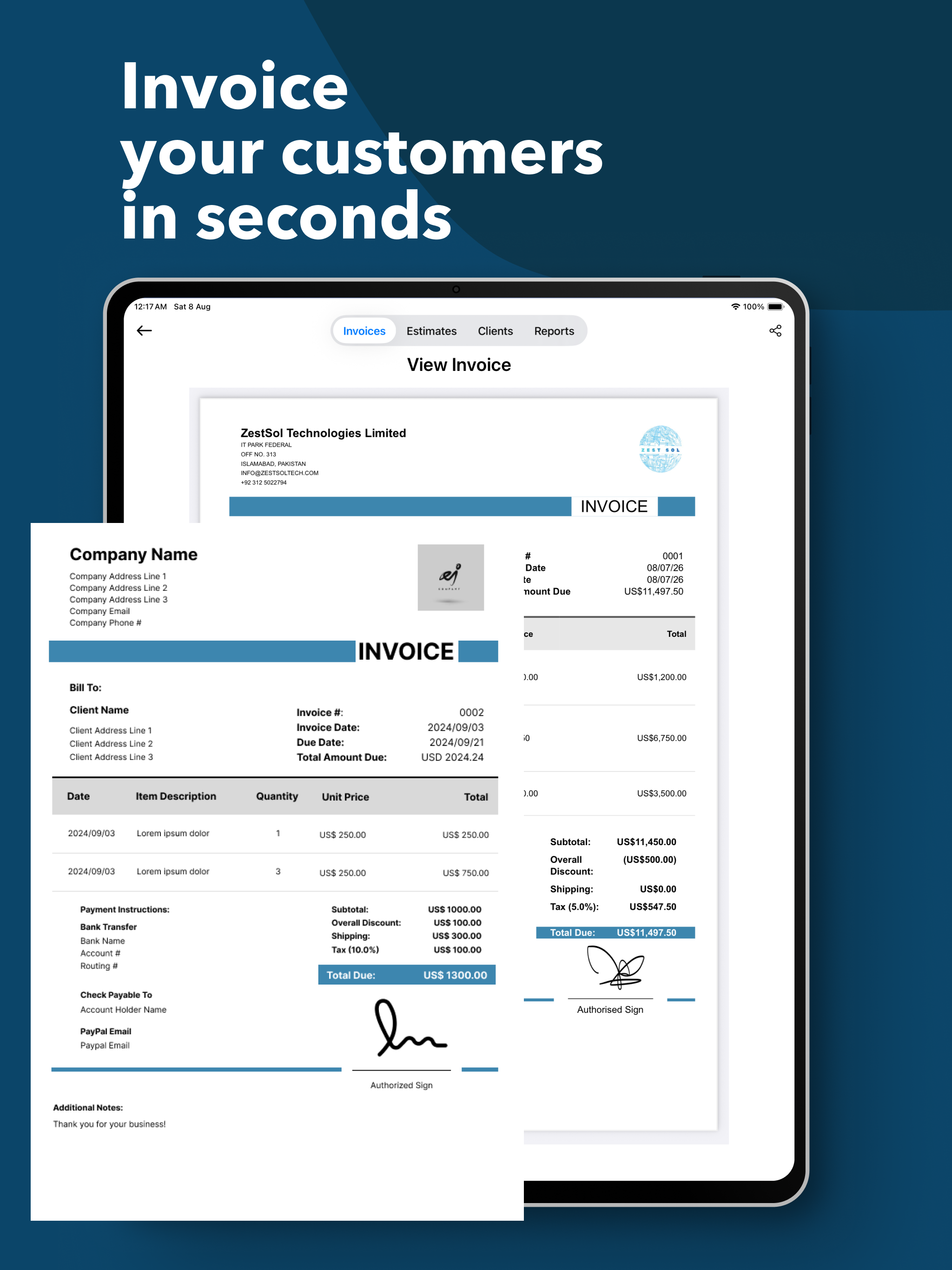 Invoice Maker: InvoiCraft screenshot 11