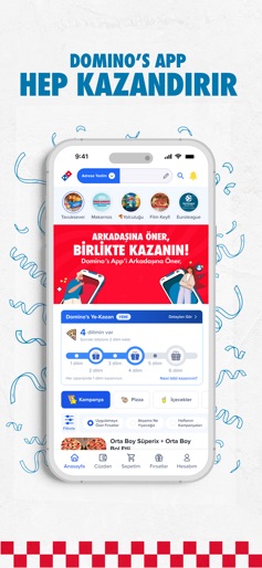 Domino's Pizza Türkiye screenshot