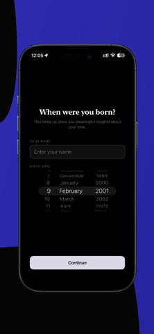 TimeDot：年度与生命进度 screenshot