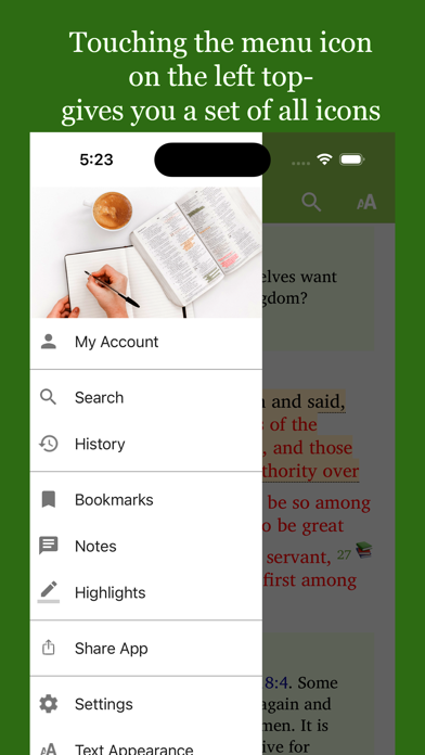 The Pastors Study Bible Screenshot