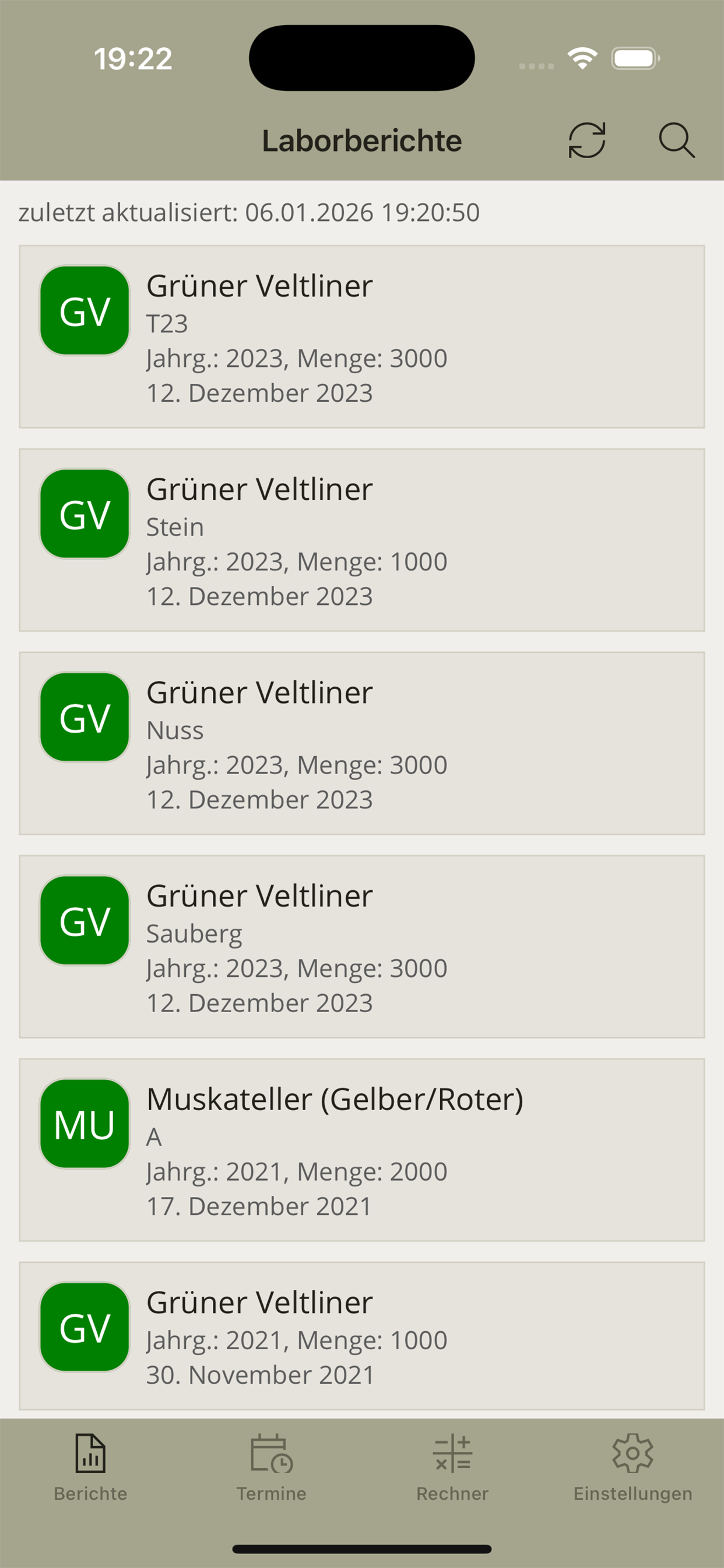 Weinlabor Wallner screenshot 2