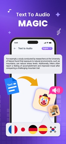 Voice Changer AI Sound Effects screenshot
