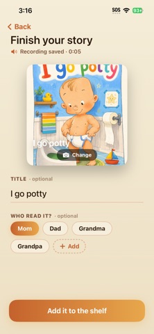 Again! - Bedtime story reader screenshot