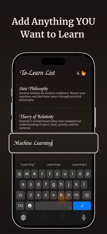 Vincify | AI To-Learn List screenshot