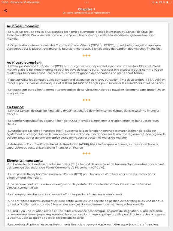 Screenshot #4 pour EasyCertif - Révision AMF