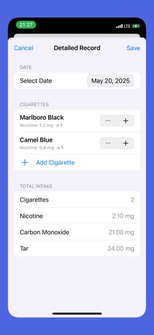 Quit Smoking Vaping Smoke Free iPhone screenshot