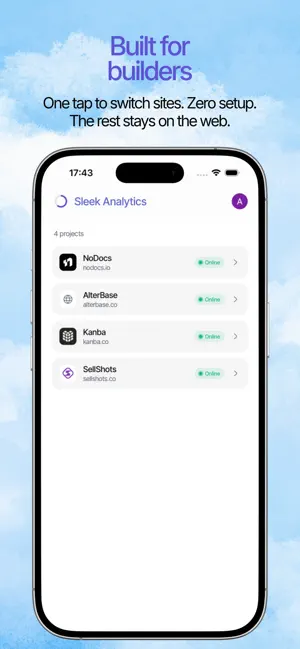 Sleek Analytics iPhone screenshot 5