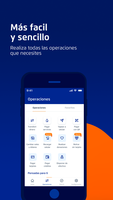 Banca Móvil BCP Screenshot