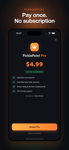 PicklePoint: Pickleball Scorer Screenshot 6 of 6