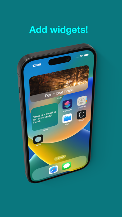 Pearl: Meaningful Reminders Screenshot