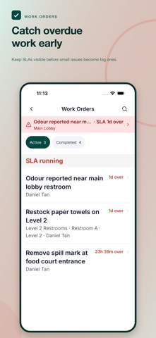 CleanLog Mobile screenshot