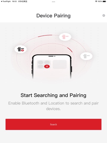 Barrier App iPad screenshot