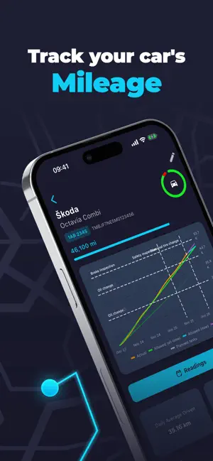 LEASE Tracker: Mileage Monitor screenshot 1