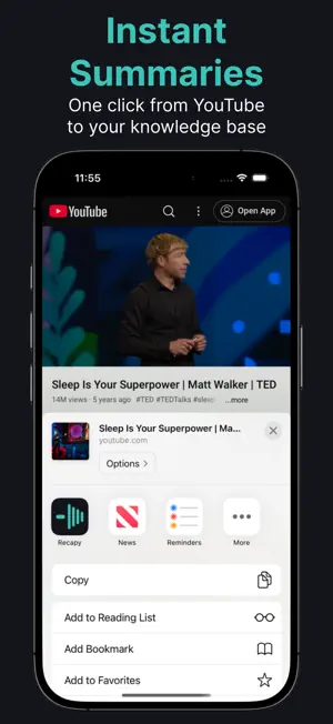 Recapy - AI YouTube Summary screenshot 4