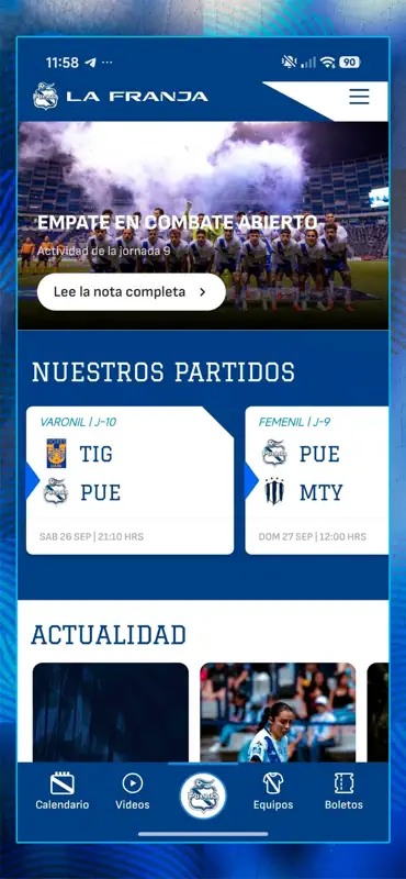 Club Puebla screenshot 6 of 9
