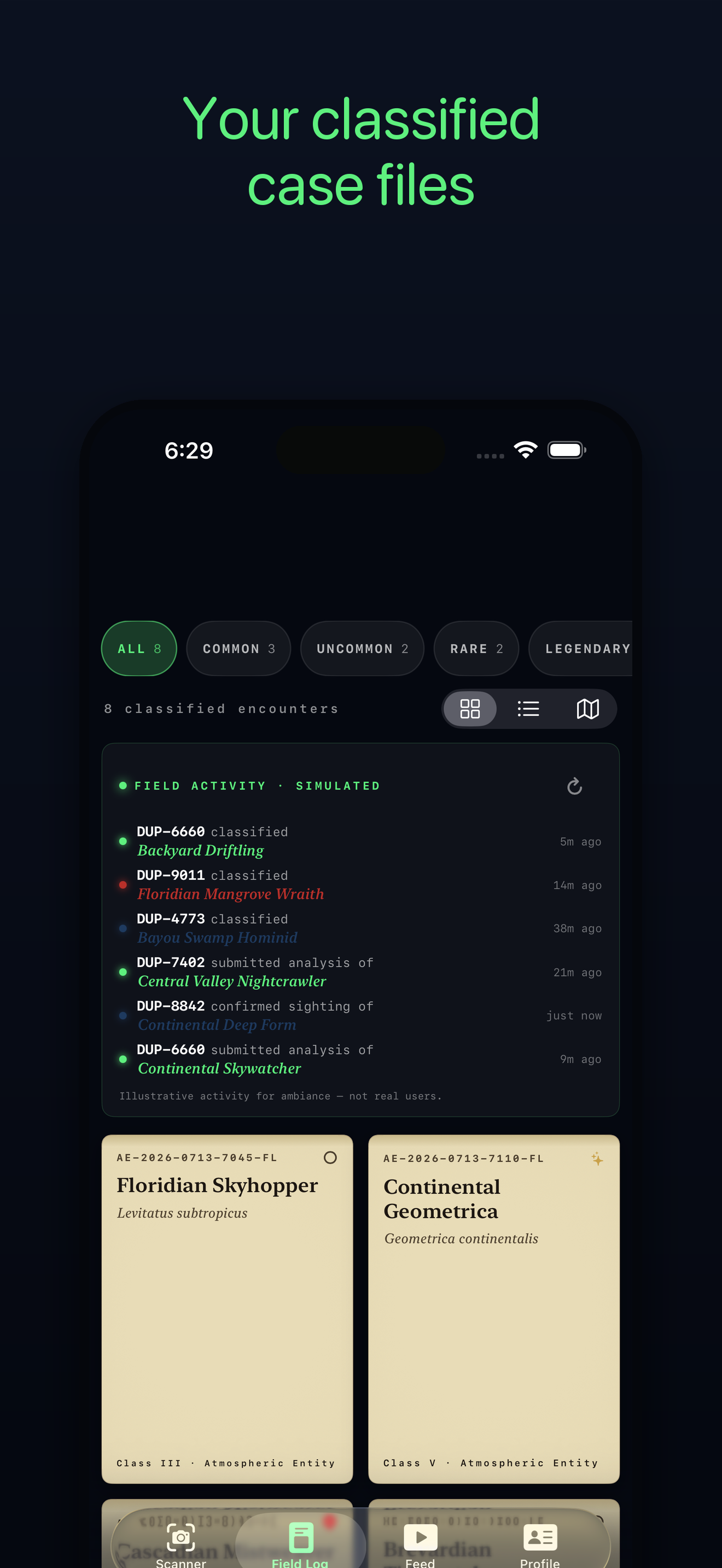 Alien & Cryptid Scanner screenshot 6