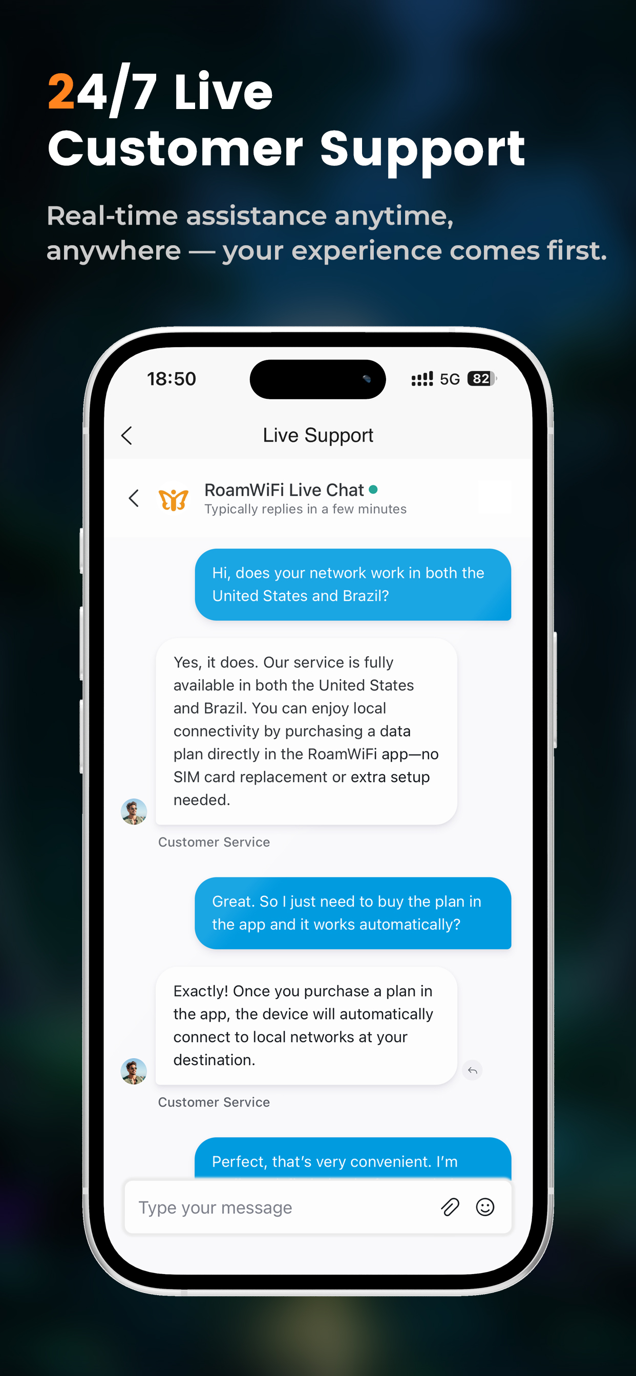RoamWiFi: Travel Hotspot
