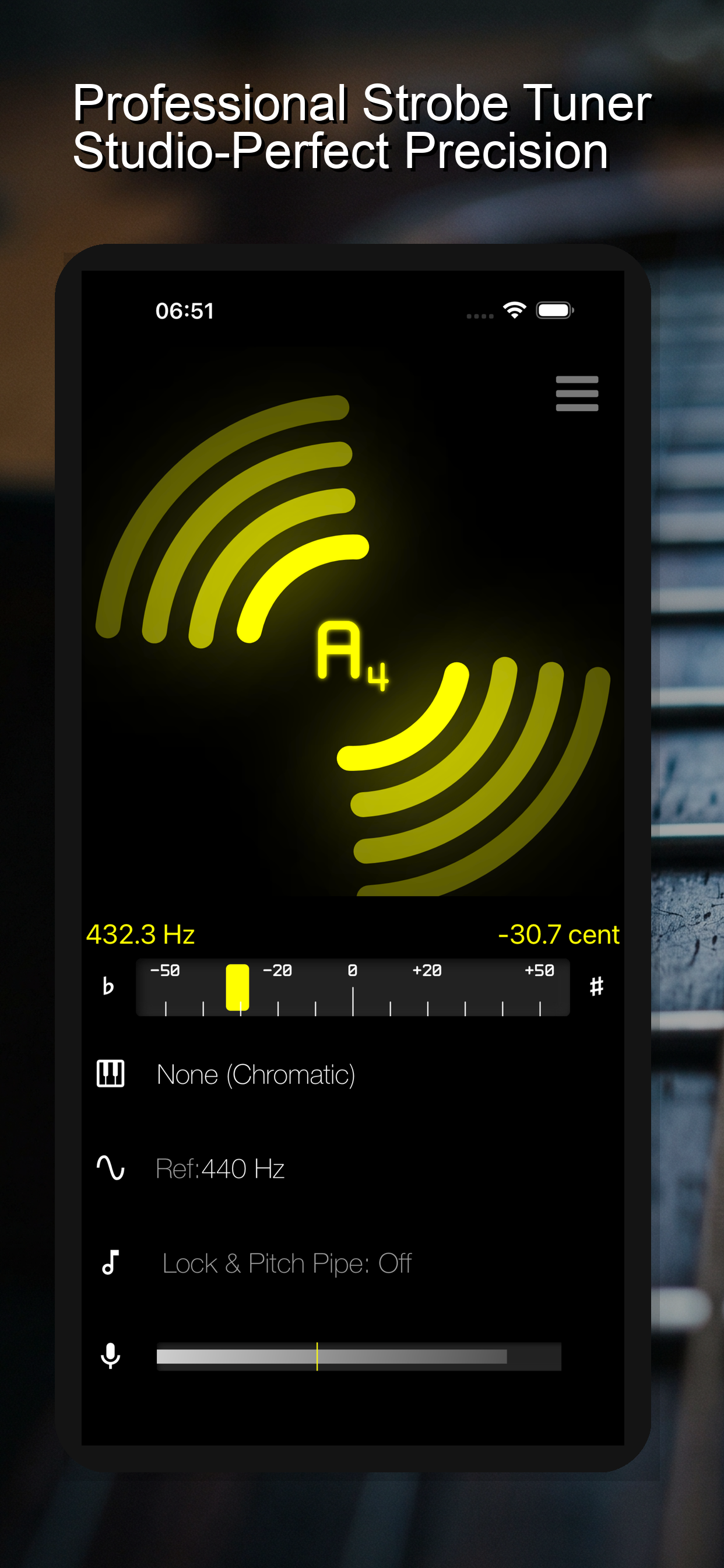 Precise Strobe Tuner:StroboPro