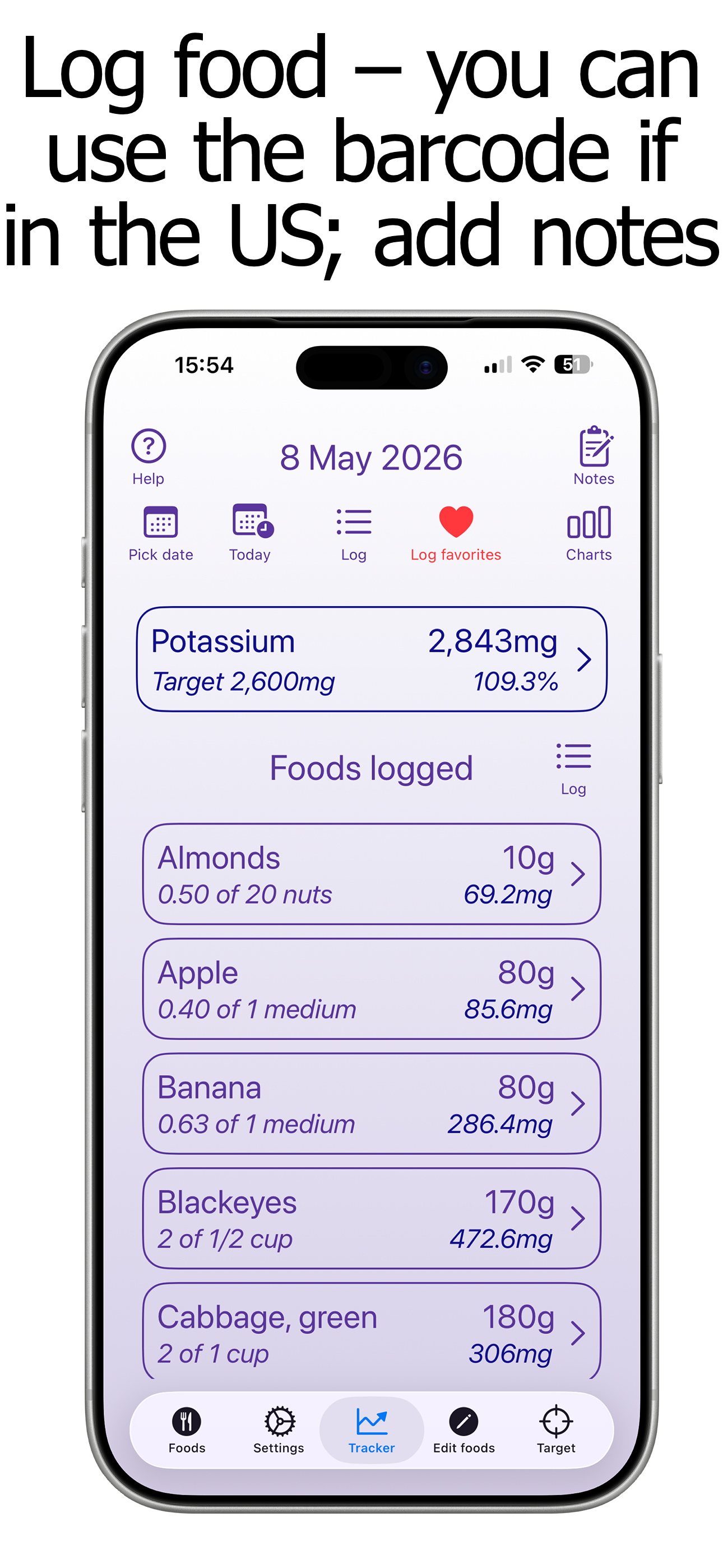 Potassium Counter & Tracker screenshot 3
