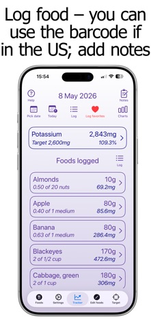 Potassium Counter & Tracker Screenshot 3 of 10