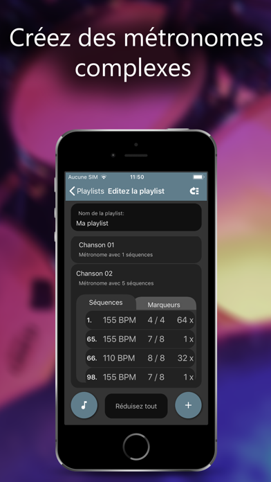 Screenshot #3 pour Camtronome - Pro Metronome