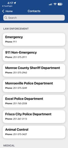 Monroe County AL EMA Screenshot 2 of 3