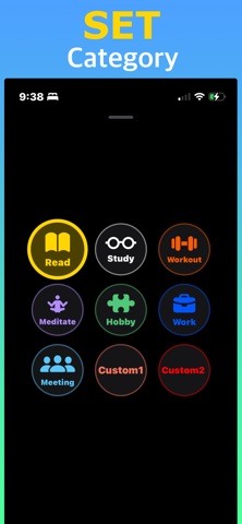 Focus wave: Pomodoro timer screenshot
