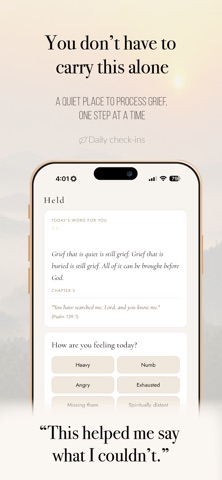 Held: Grief and Loss Support Screenshot 4 of 5