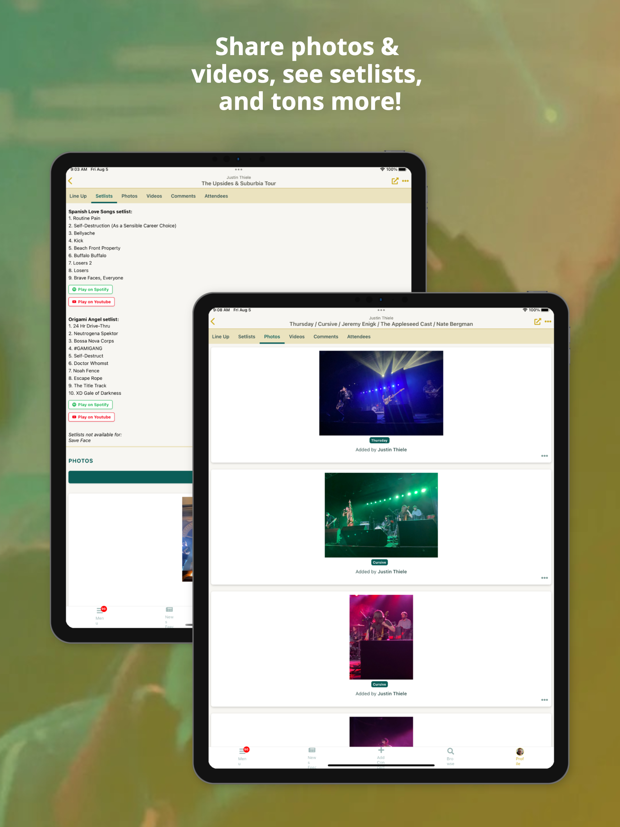 Concert Archives