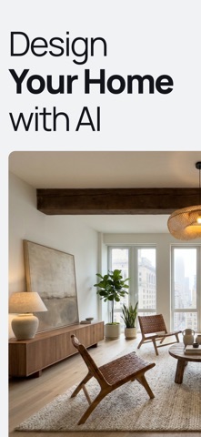 Housera: AI Home Design Decor iPhone screenshot 1