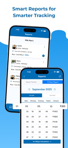 Milk Collection Dairy iPhone screenshot