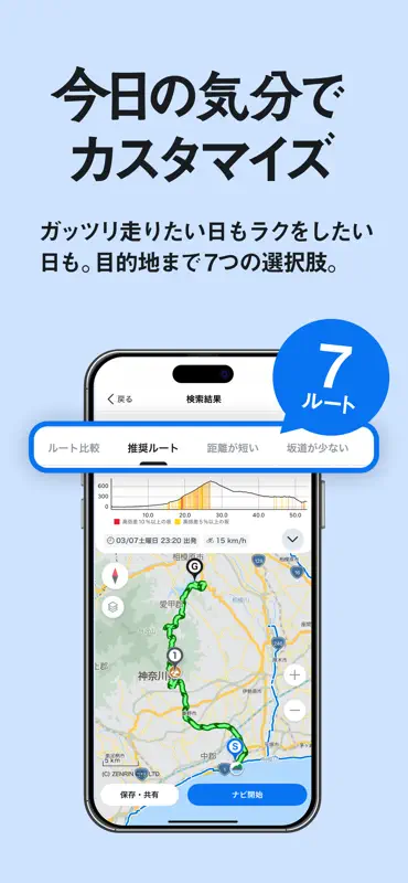 自転車NAVITIME-サイクリングナビと速度計測・マップ screenshot 4 of 10