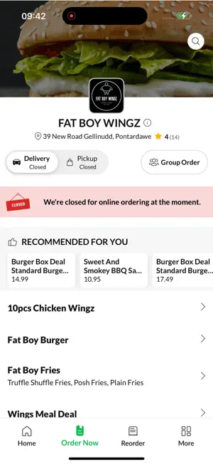 FAT BOY WINGZ screenshot 2