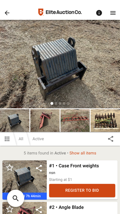 Screenshot #2 pour Elite Auction