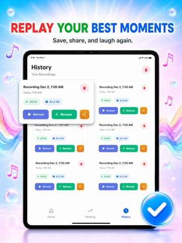 Reverse Voice: AI Changer iPad screenshot 6