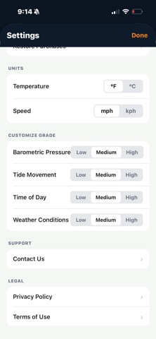 BiteGrade iPhone screenshot