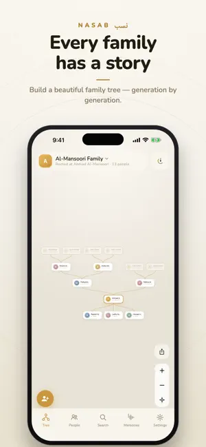 Nasab - Family Tree screenshot 1