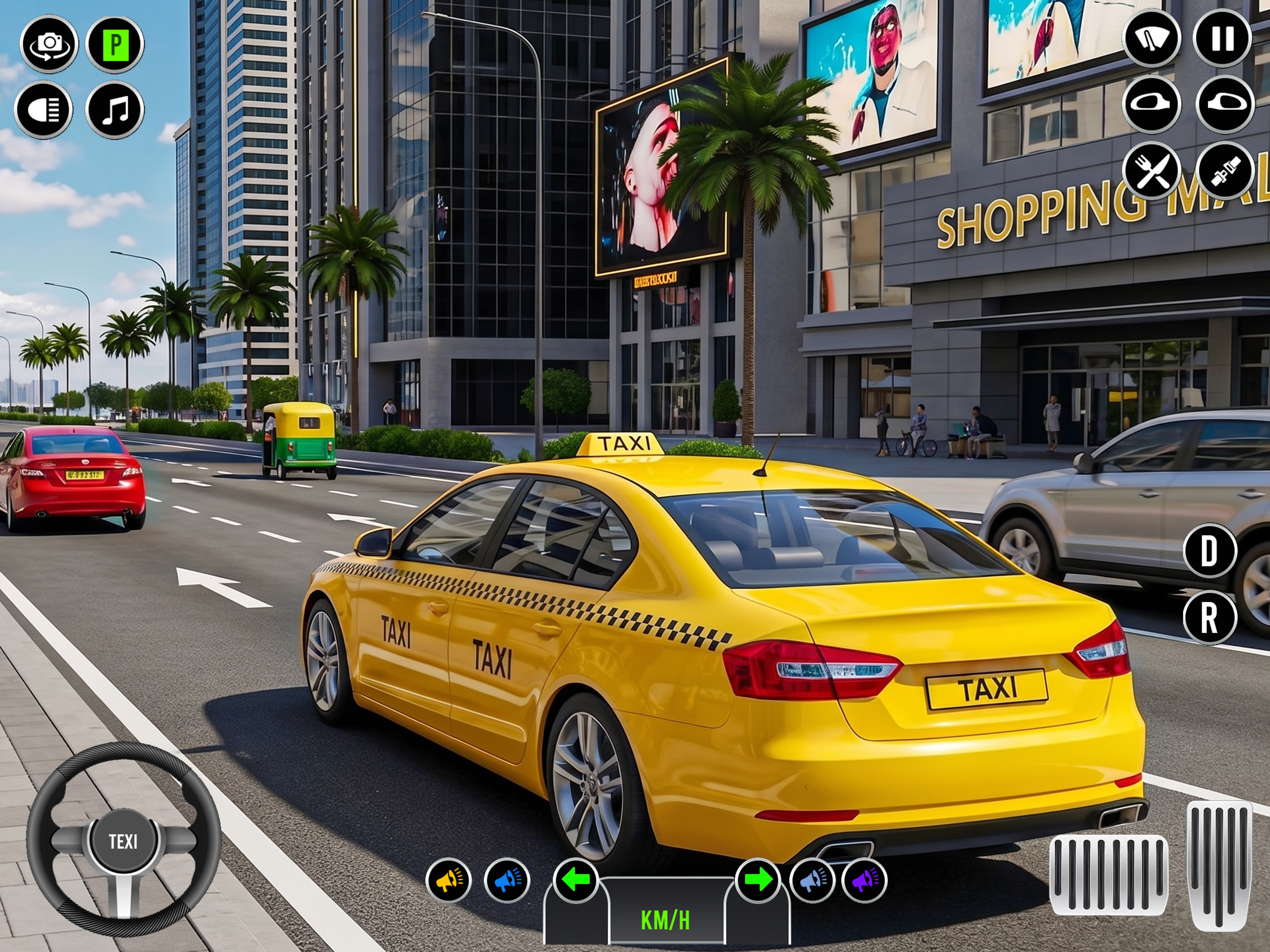 Taxi Driver: Car Driving Sim screenshot 11